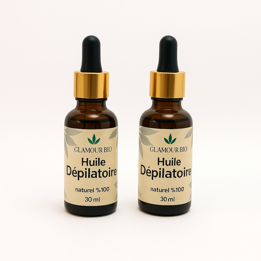 huile dépilatoire - زيت إزالة الشعر نهائيا (عبوتين بثمن واحد)